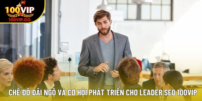Chế độ đãi ngộ và cơ hội phát triển cho Leader SEO 100VIP