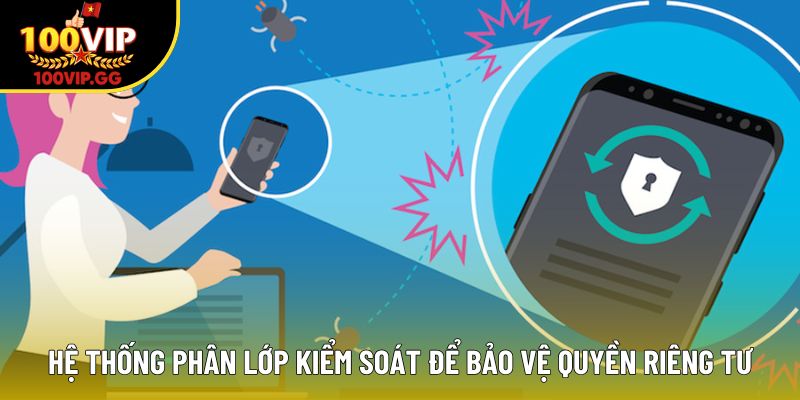 Hệ thống phân lớp kiểm soát để bảo vệ quyền riêng tư